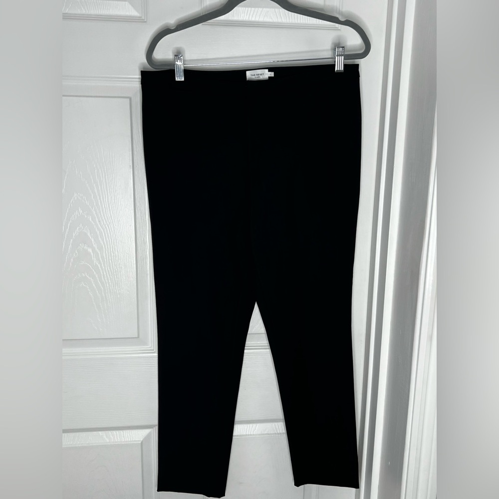 The Reset R Label Black Women’s Stretch Trouser Pants Sz L